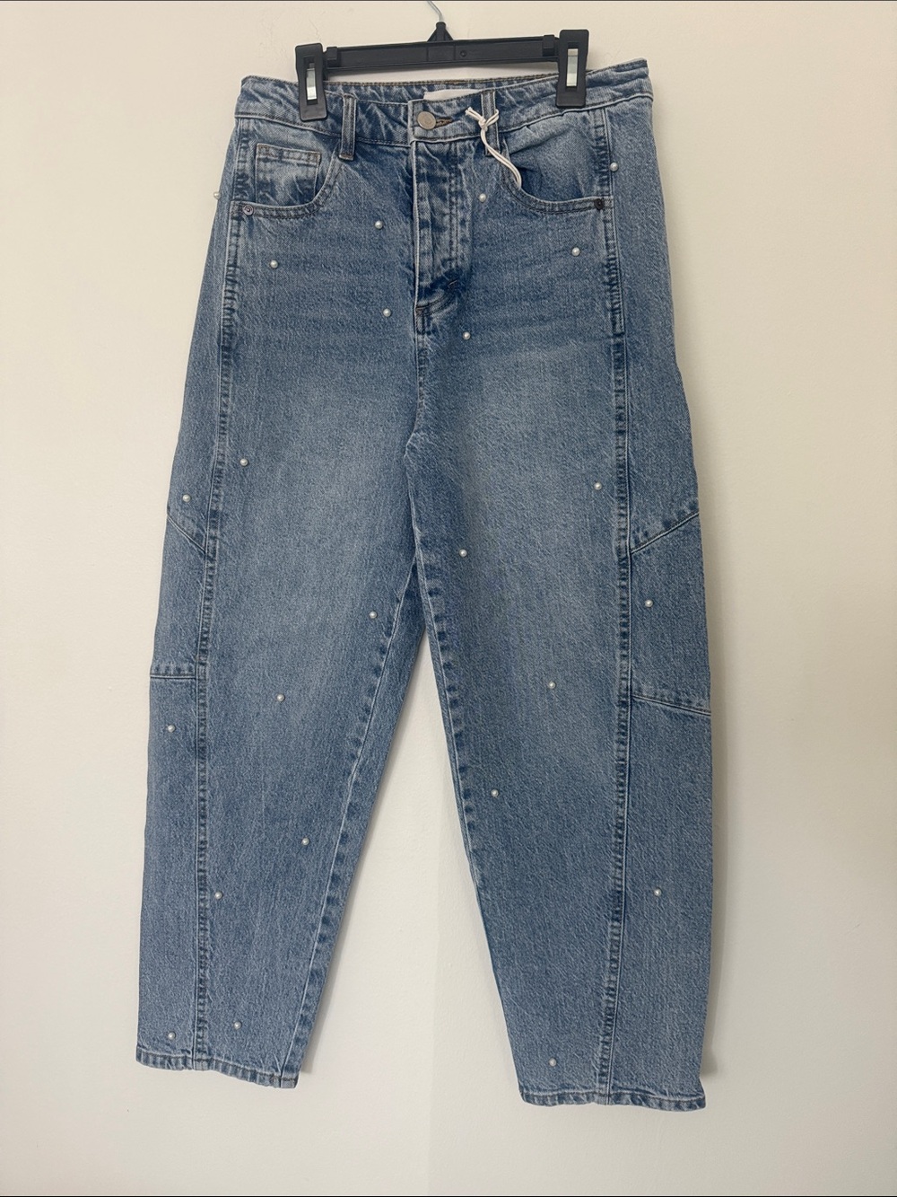 Habitual Light Blue Jeans with Pearl Accents